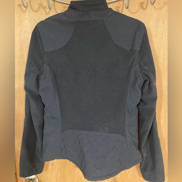 EDDIE BAUER -full-zip fleece jacket in black - Picture 2 of 3